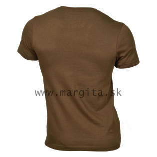 Pánske tričko RANGER BROWN krátky rukáv - diviak