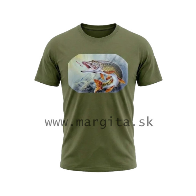 Tričko rybárske FISH7 Ryba farebná
